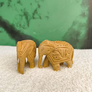 Wooden Handicraft Elephant Showpiece: A Symbol of Elegance and Tradition at Grameen Craft