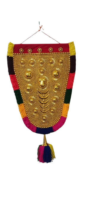 Grameen Craft Nettipattom – Traditional Kerala Elephant Caparison for Wall Decor