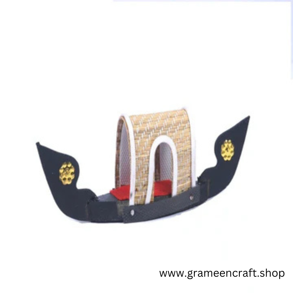 Miniature Kerala Houseboat Handicraft Decor