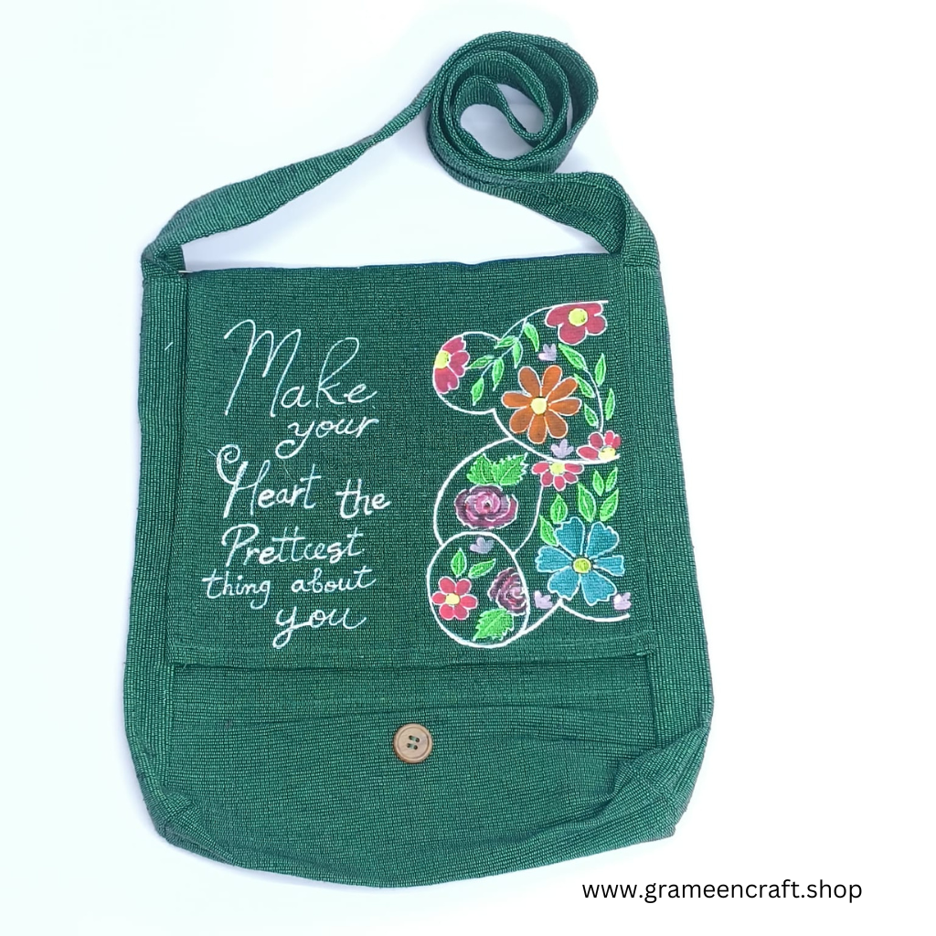 Hand Painted Sling Bag
