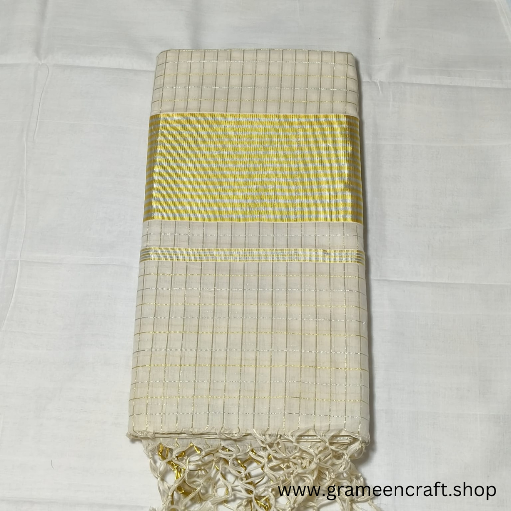 Premium Handloom Kerala Saree