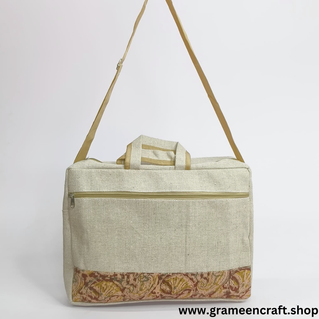 Jute Laptop Bag