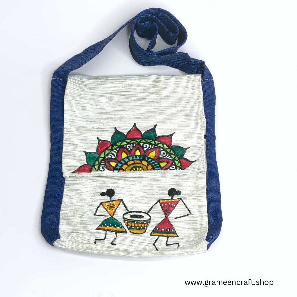 Hand Painted Sling Bag