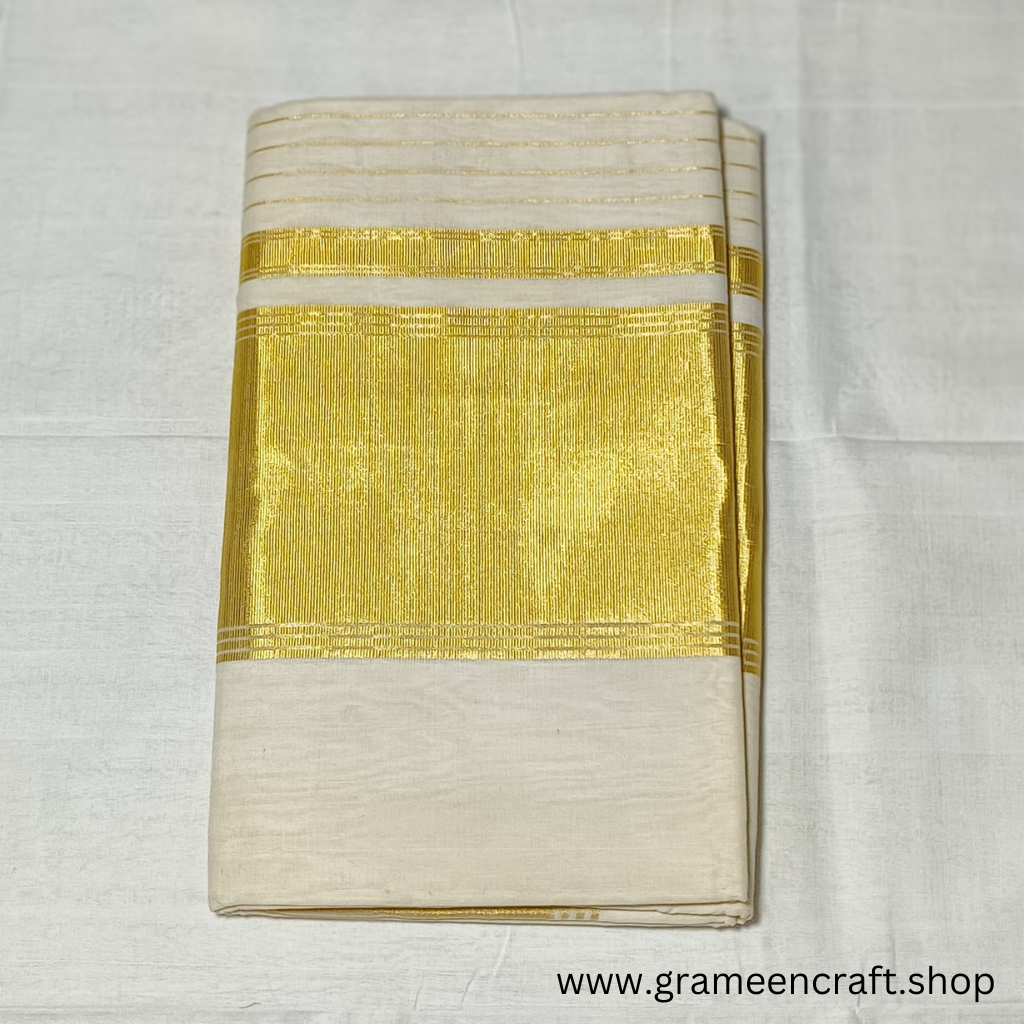 Premium Handloom Kerala Saree