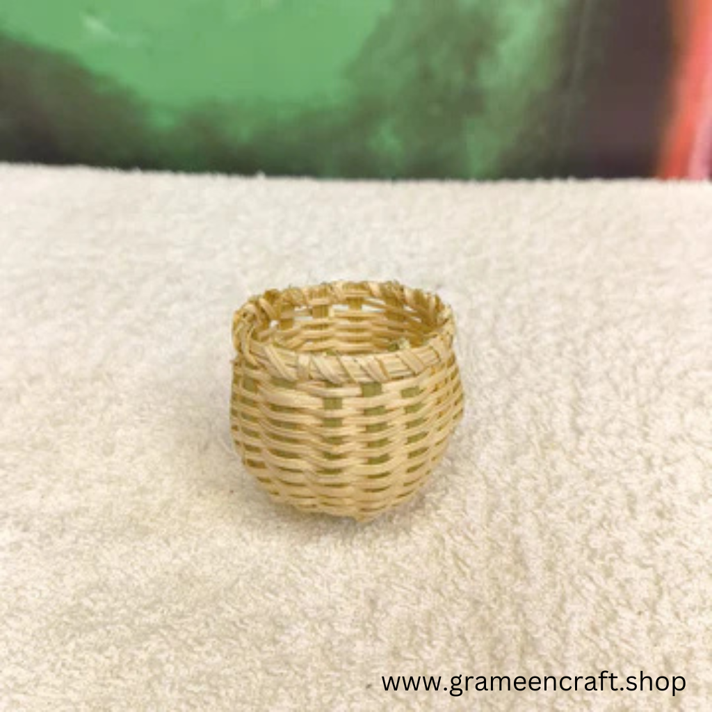 Handwoven Cane Classic Pen Holder