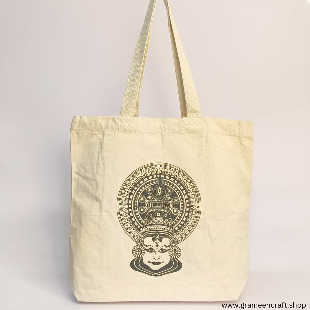 New gen bags online |Trendy shoulder bag | Shop eco-friendly bags online from www.grameencraft.shop | Printed Tote Bag | School Collage Bag| Trendy Bag Online