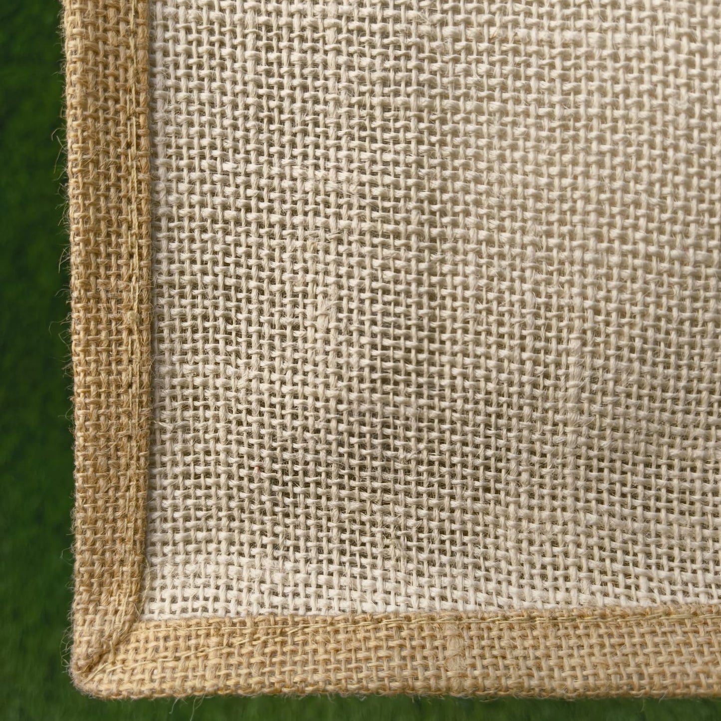 Hand Painted Jute Shopping Bag