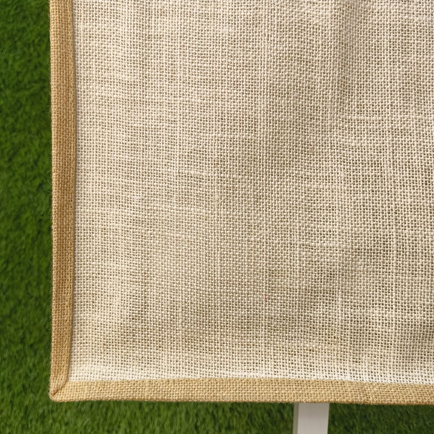 Hand Painted Jute Shopping Bag