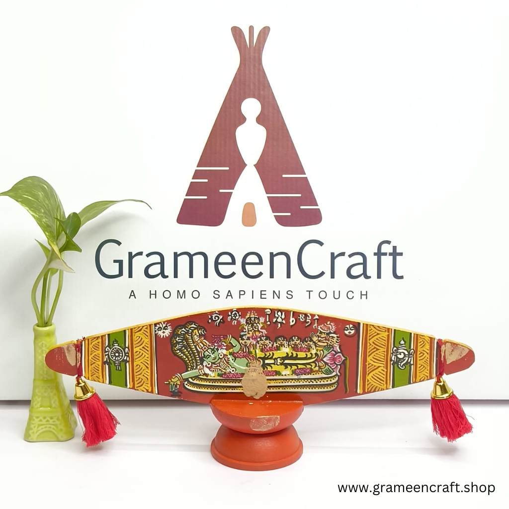 Buy Online onavillu from www.grameencraft.shop|Kerala Traditional |Padmanabhaswamy Temple in Kerala|Kerala Culture|Alankara Villu Miniature|Pallivillu|Ananthashayanam