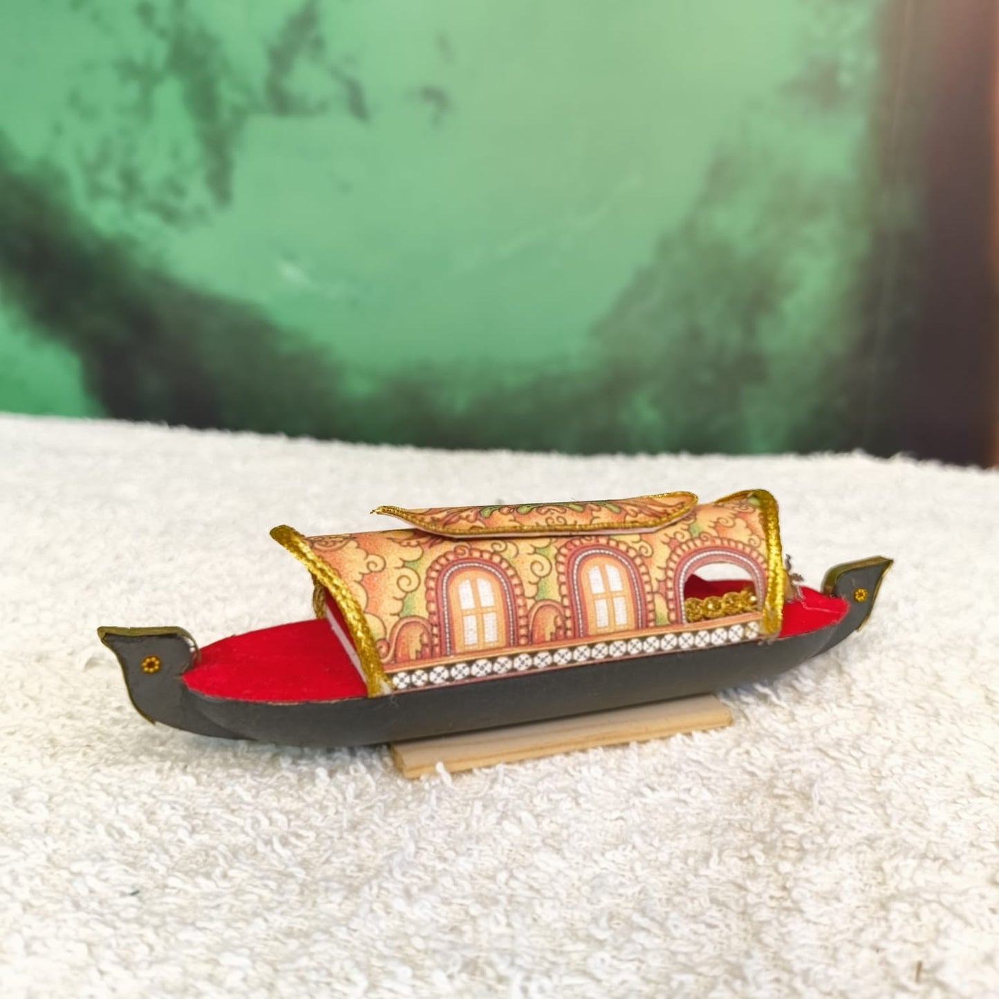 Miniature Kerala Houseboat Handicraft Decor