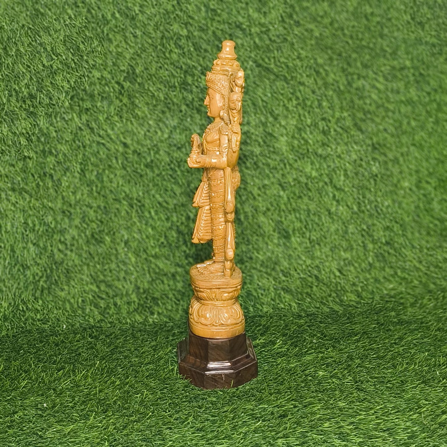 Wooden Dhanwanthari Murthy Idol