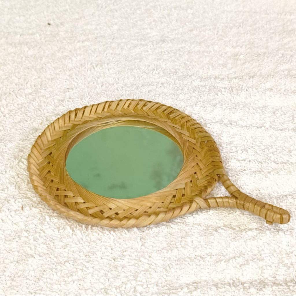 Bamboo Handy Mirror