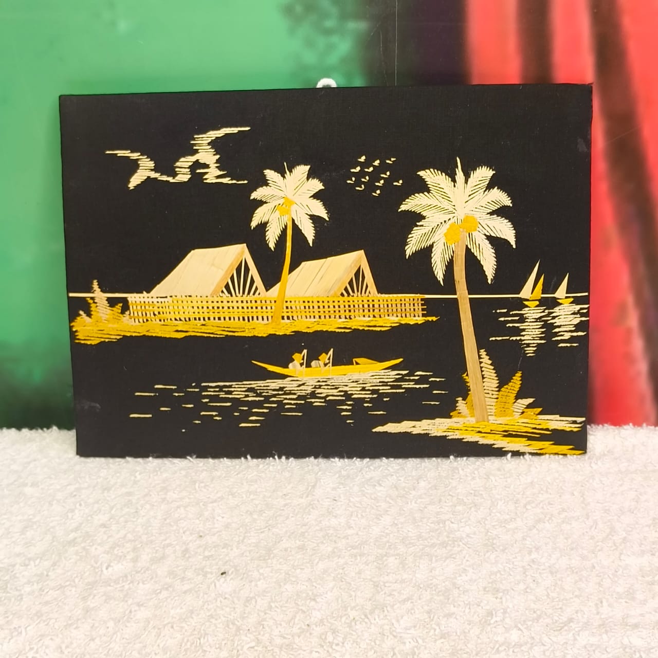 Vaikol craft / Paddy painting