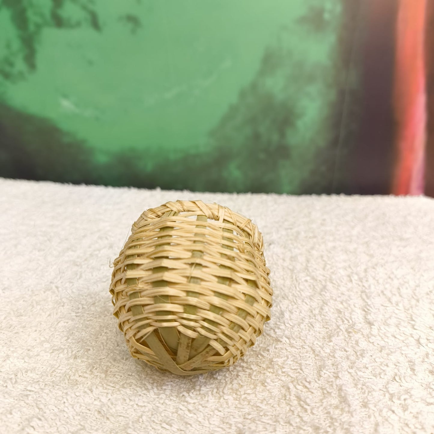 Handwoven Cane Classic Pen Holder
