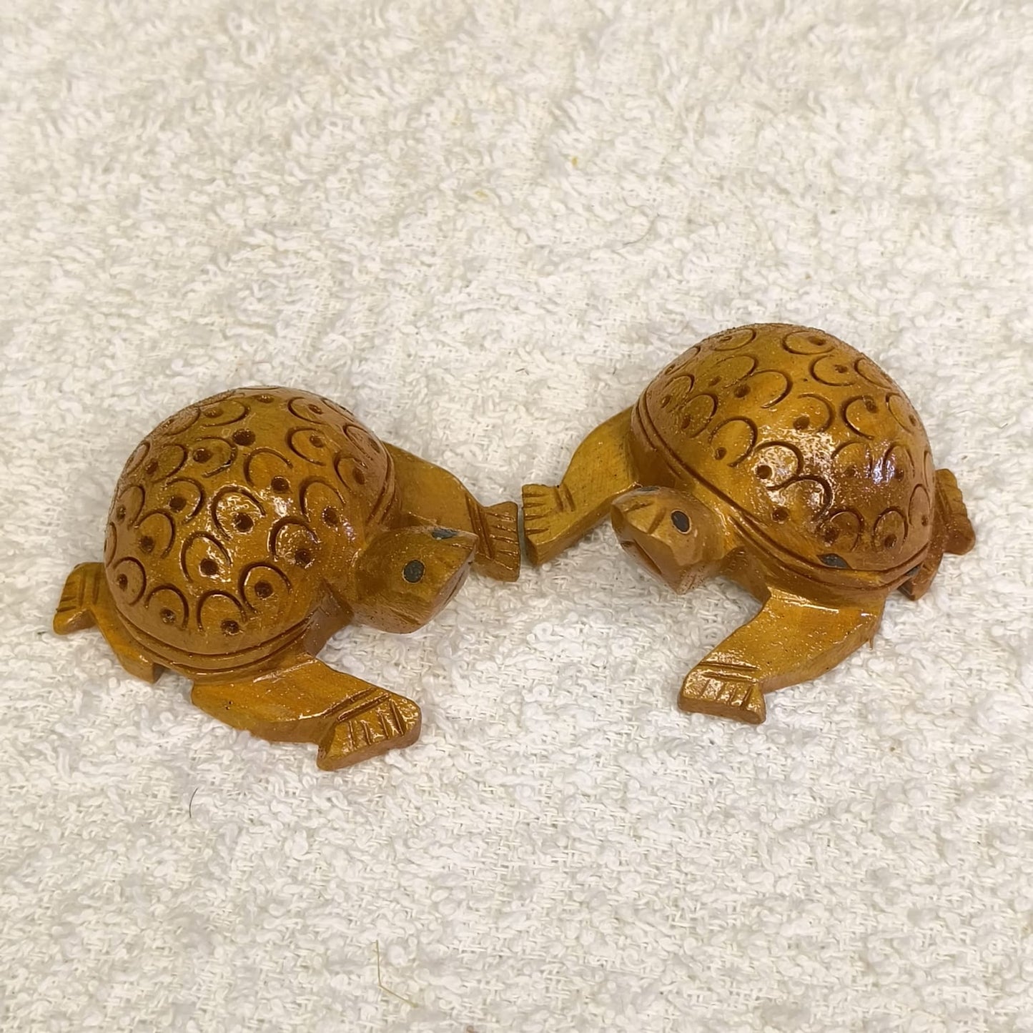 Hand Crafted Wooden Tortoise Turtle