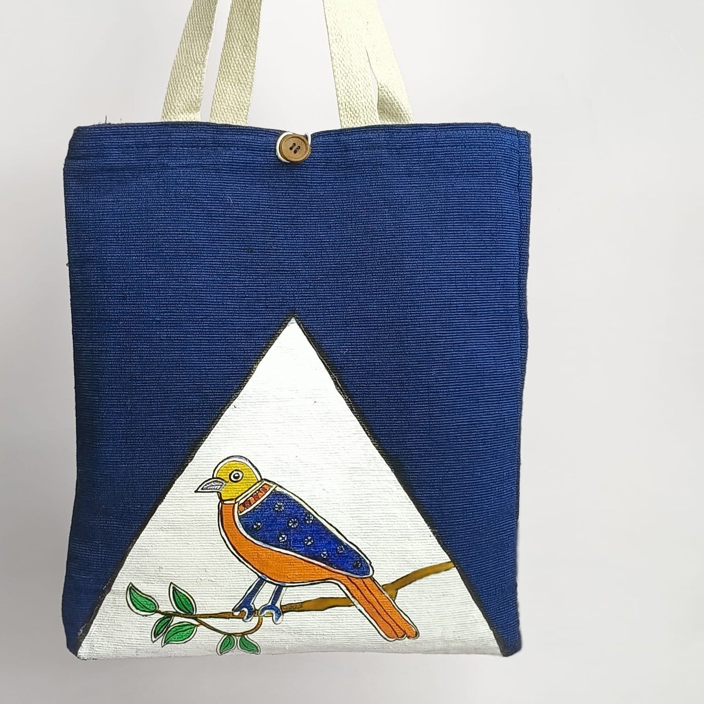 HAND PAINTED TOTE BAG
