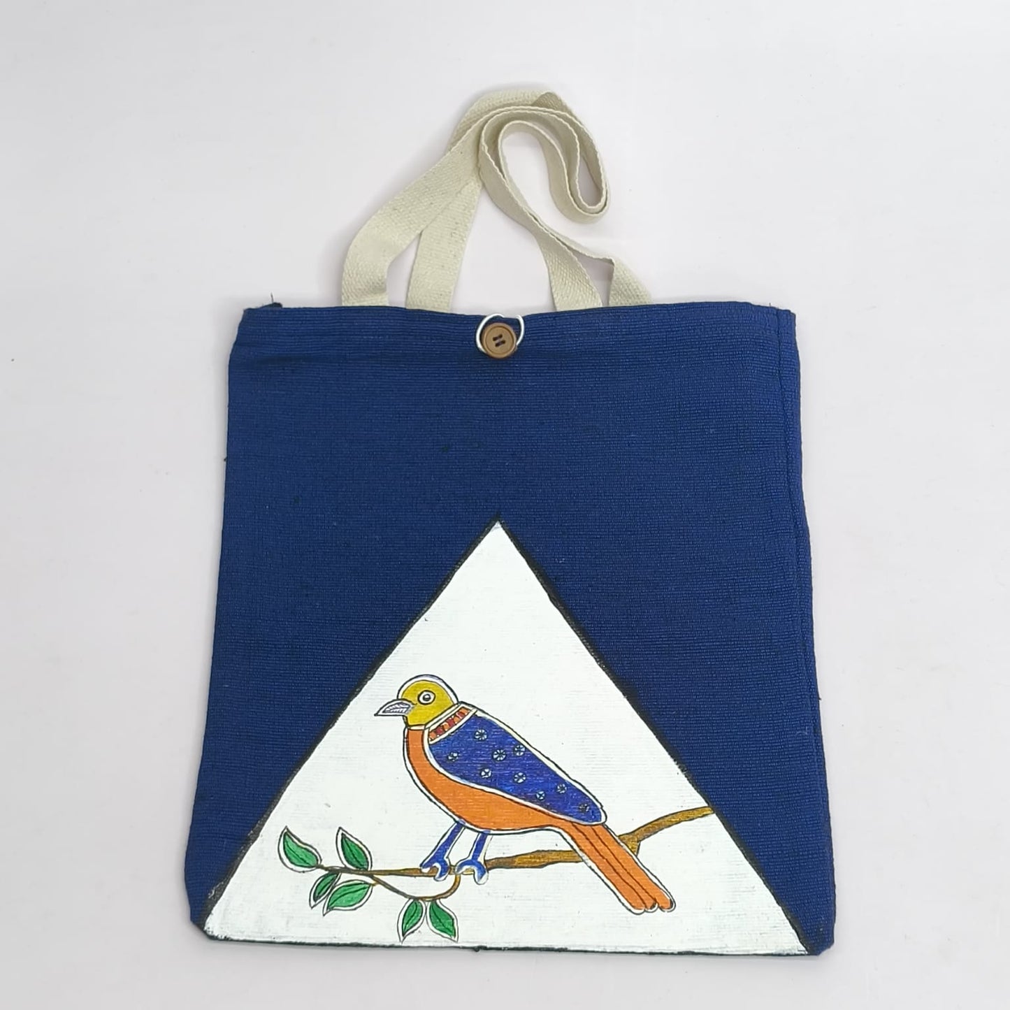 HAND PAINTED TOTE BAG