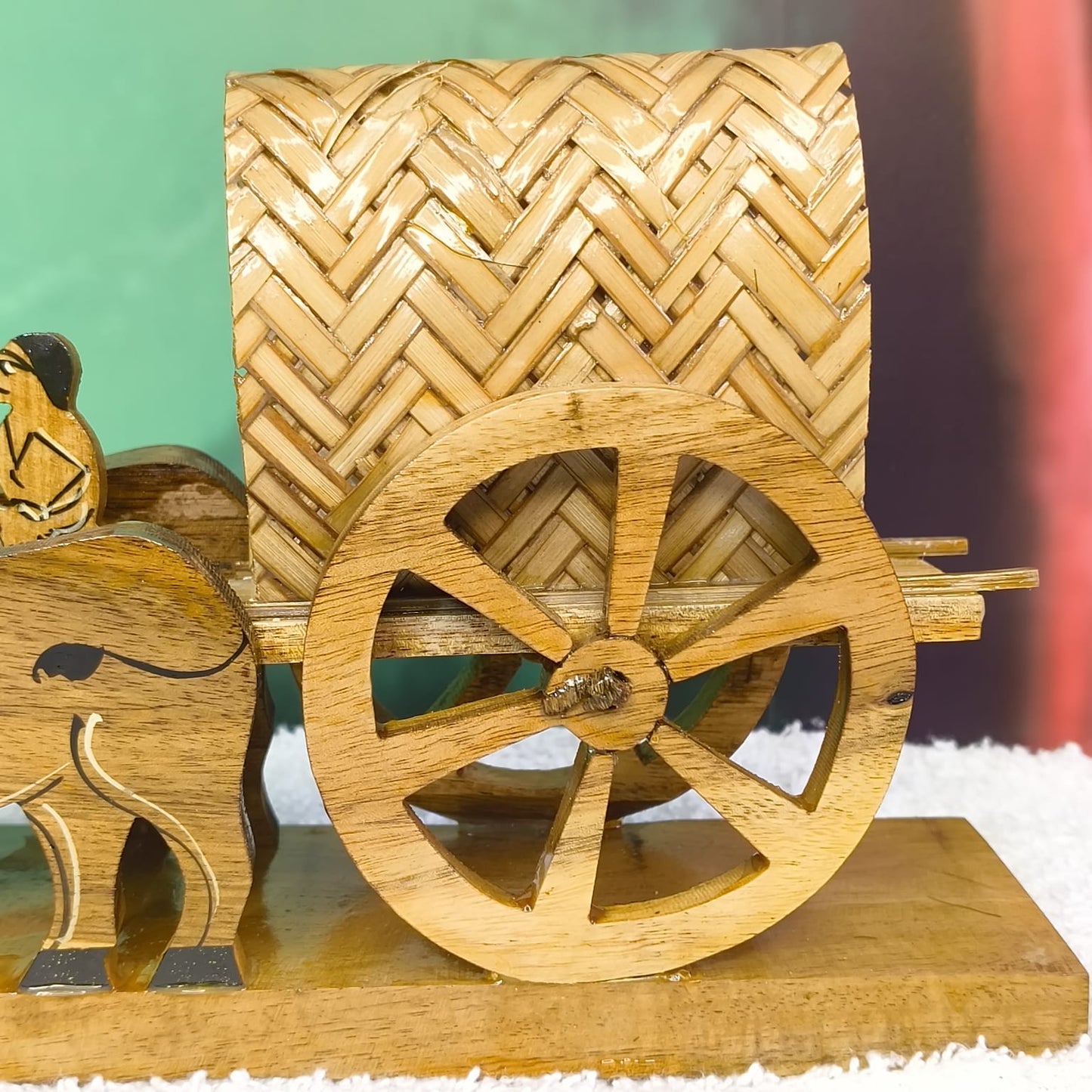 Hand Made Wooden Bullock Cart