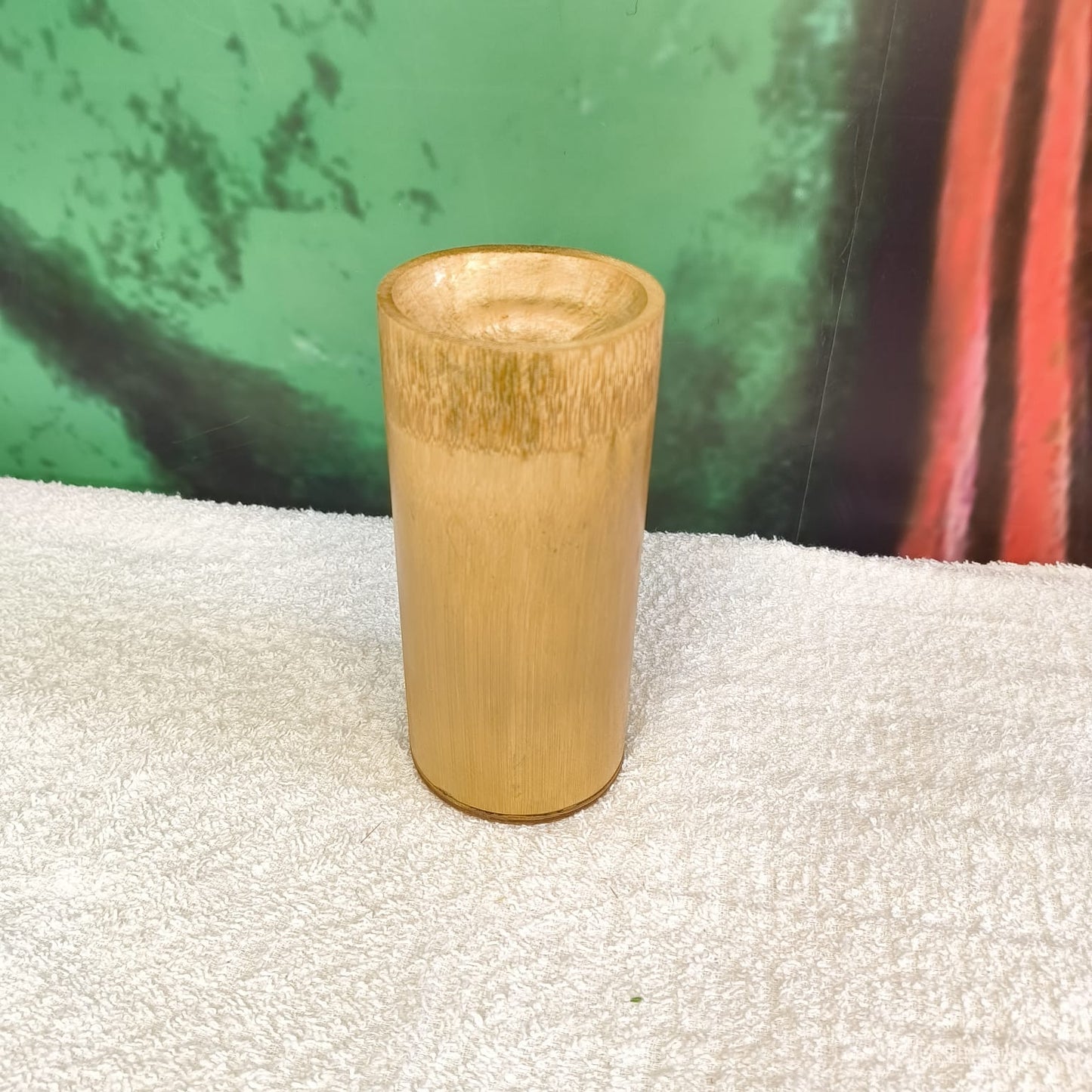 Handmade Bamboo Piggy Bank