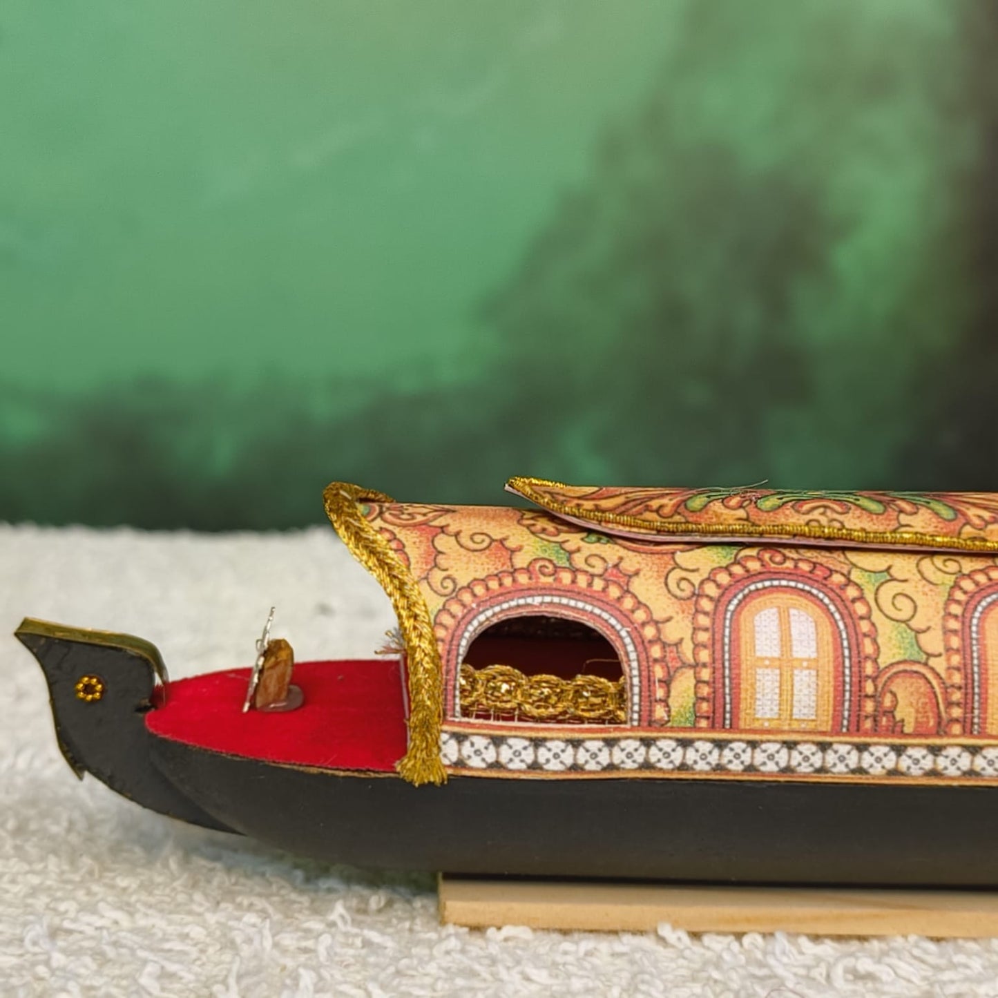 Miniature Kerala Houseboat Handicraft Decor