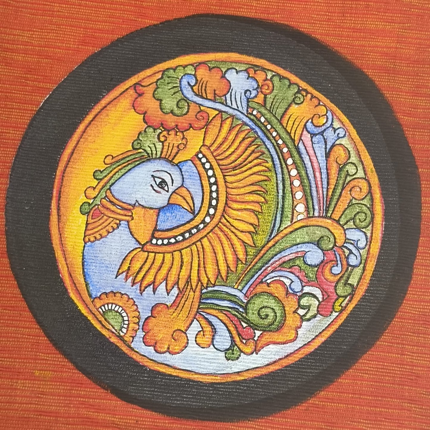 HAND PAINTED TOTE BAG