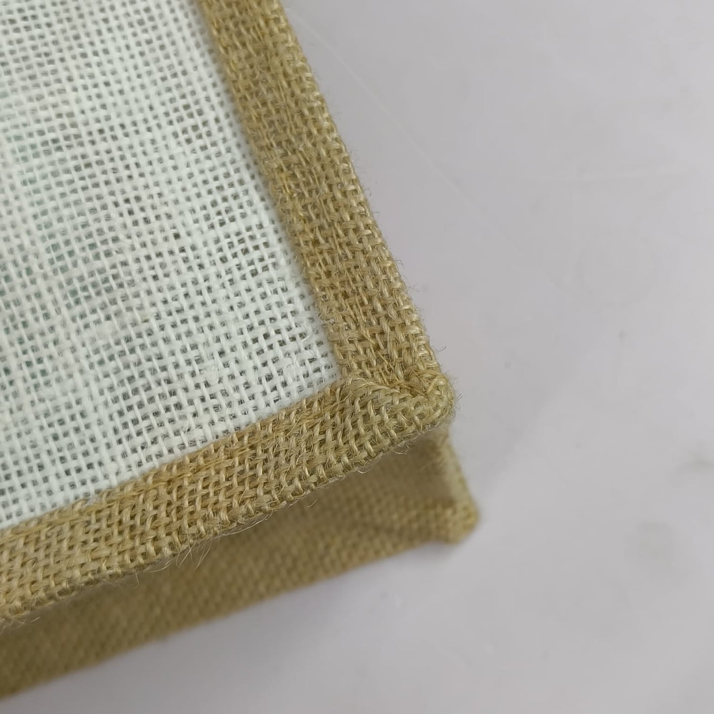 Hand Painted Jute Shopping Bag