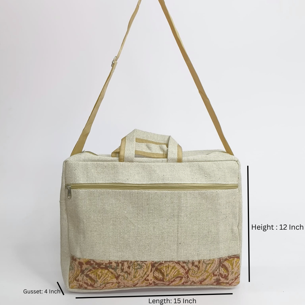 Jute Laptop Bag