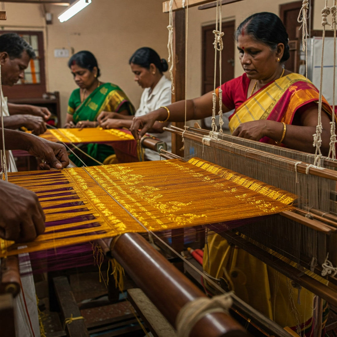 Grameen Craft and the Beauty of Kerala Handloom Sarees: A Journey through the Districts