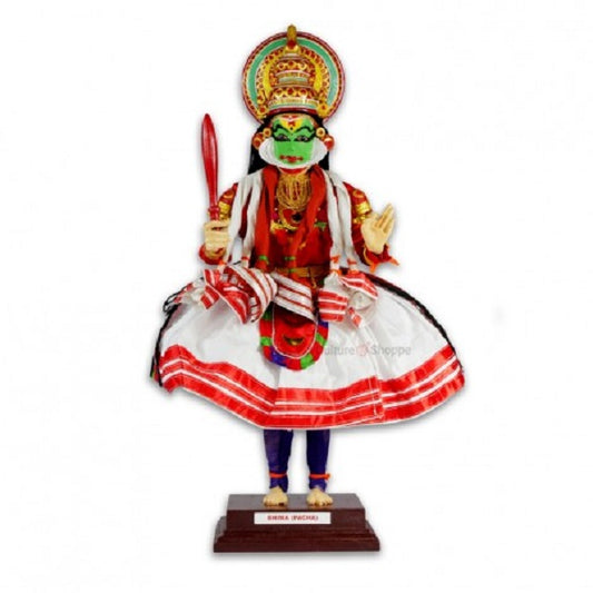 Kerala Handicraft - Kathakali figurine- Bheema