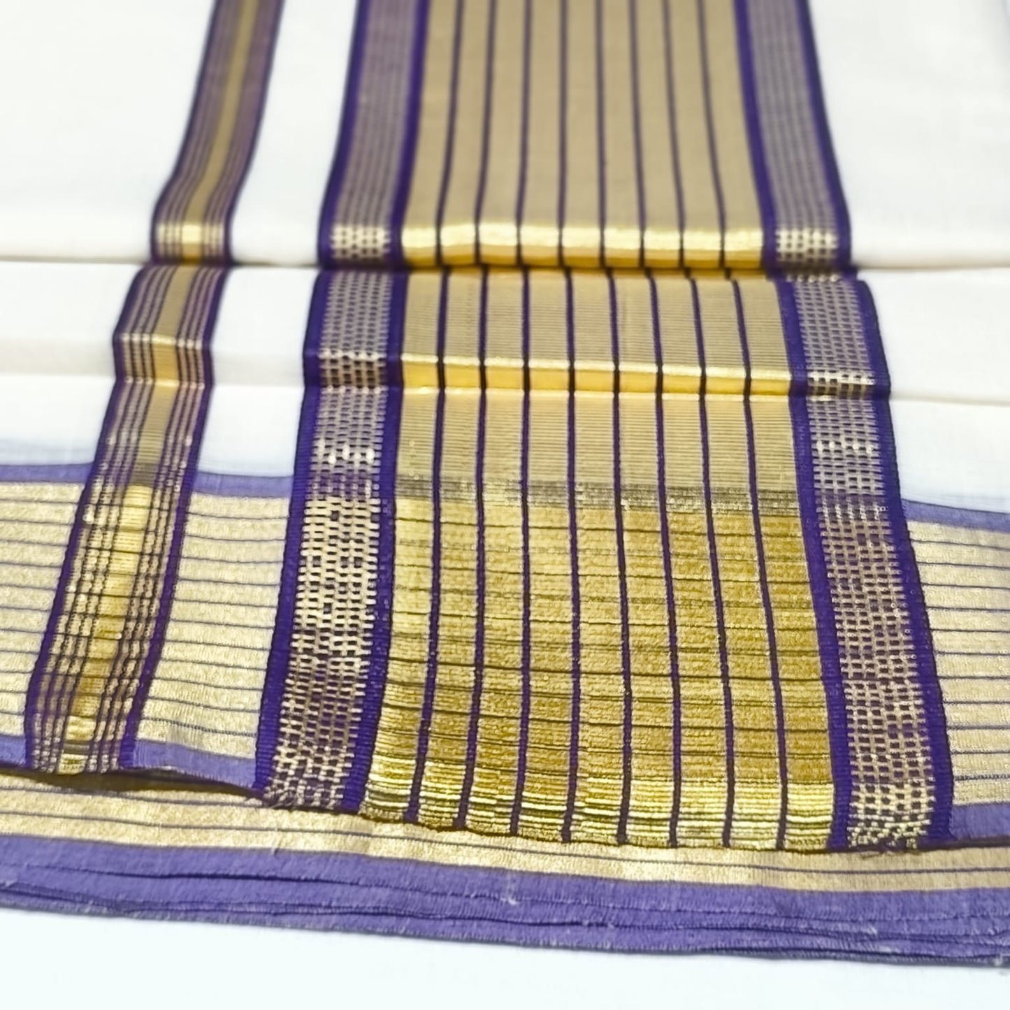 Premium Handloom Kerala Saree